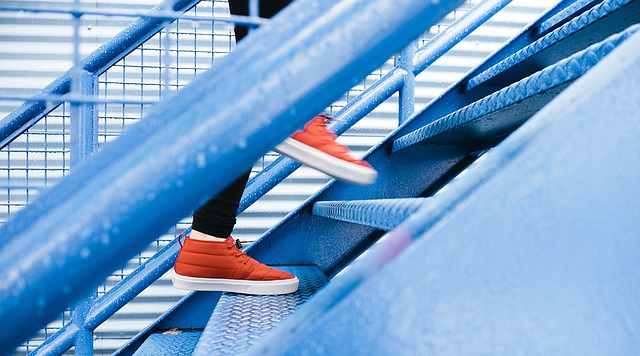 Climbing steps