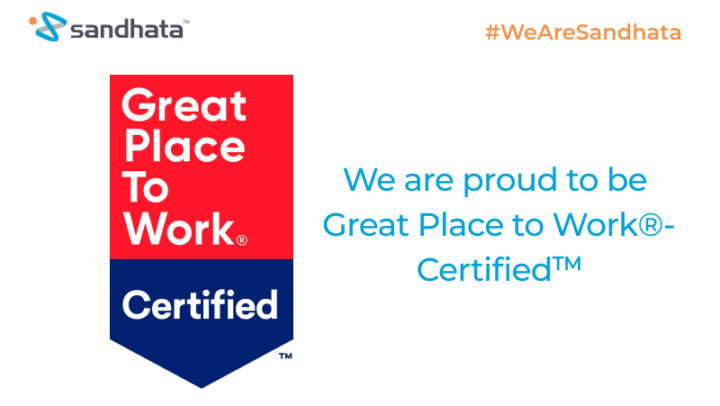 We are proud to be Great Place to work certified
